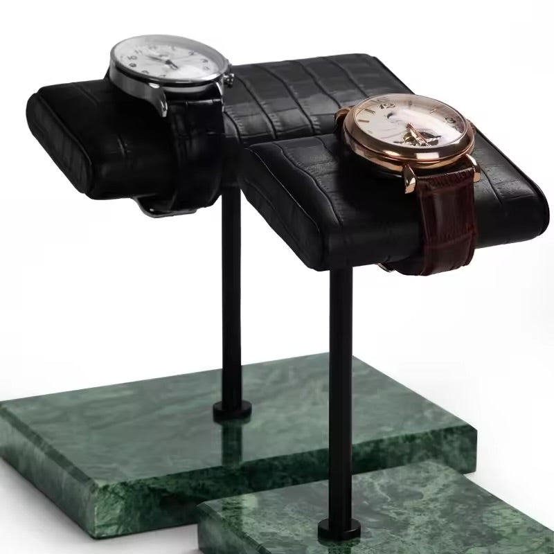 WATCH DISPLAY - GREEN MARBLE