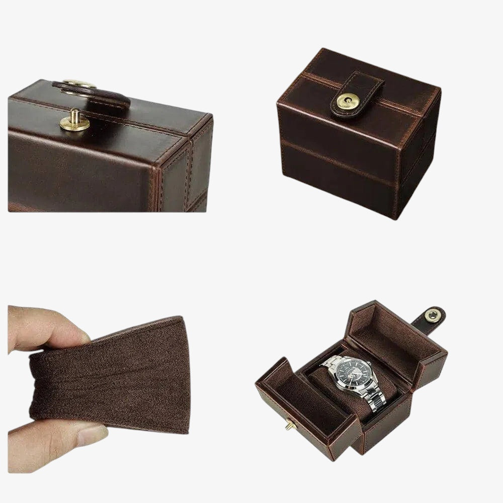 WATCH BOX - LEATHER "THE CHEST"