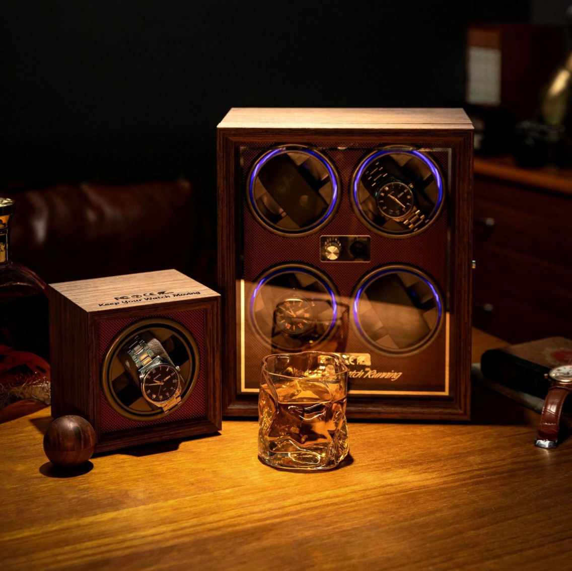 WOODEN WATCH WINDER