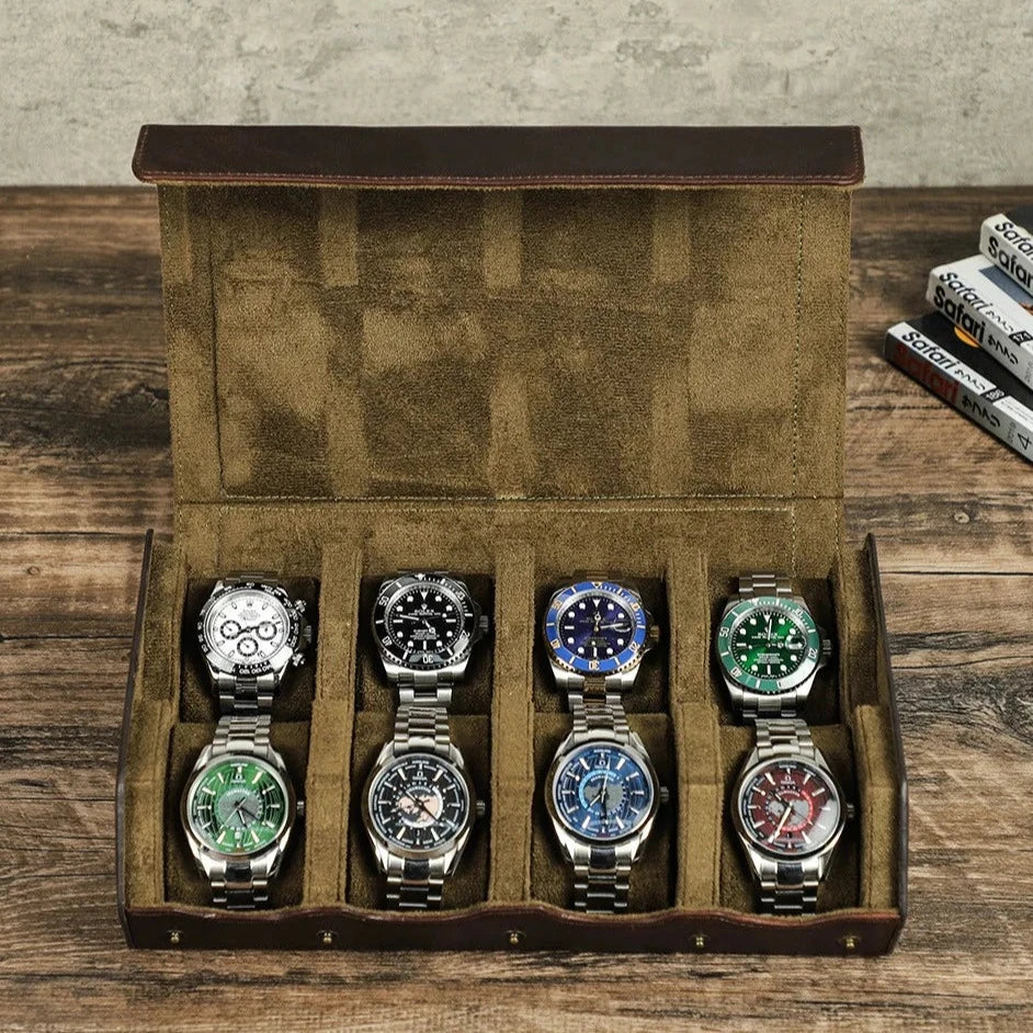 WATCH BOX - LEATHER CASE 8