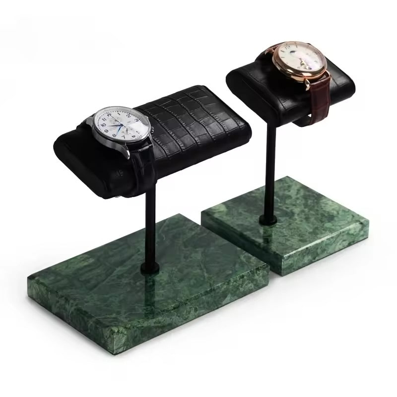 WATCH DISPLAY - GREEN MARBLE