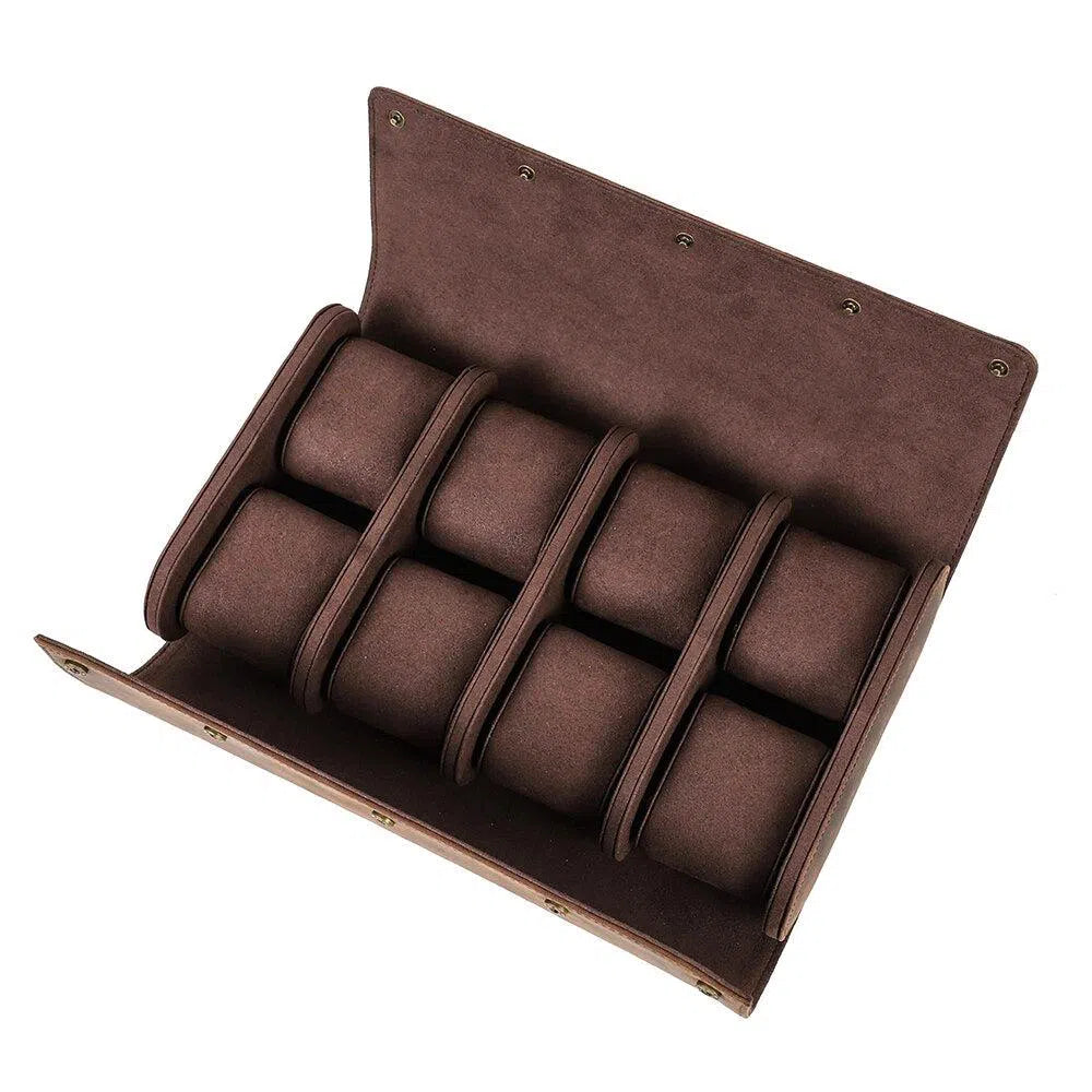 LEATHER ROLL FOR 6/8 WATCHES - VINTAGE