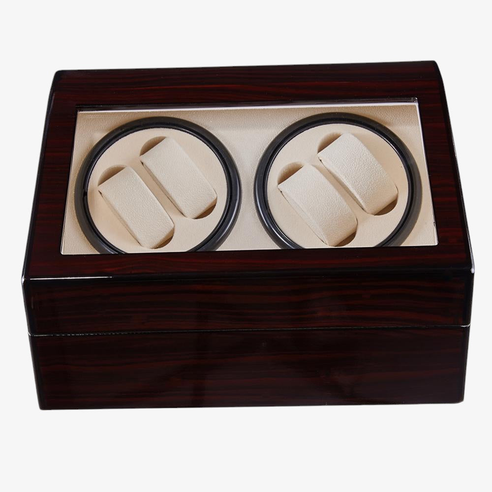 4 WATCH WINDER - WOOD