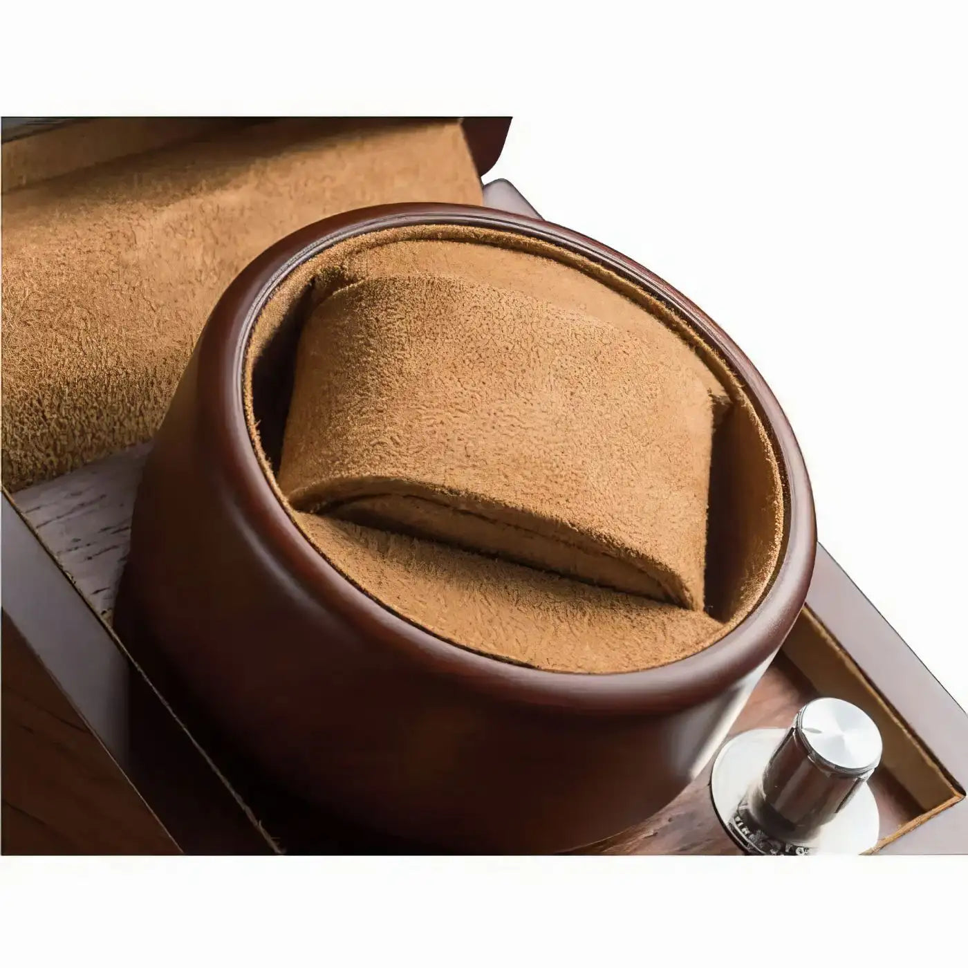 WOODEN WATCH WINDER FOR 1 WATCH - OAK