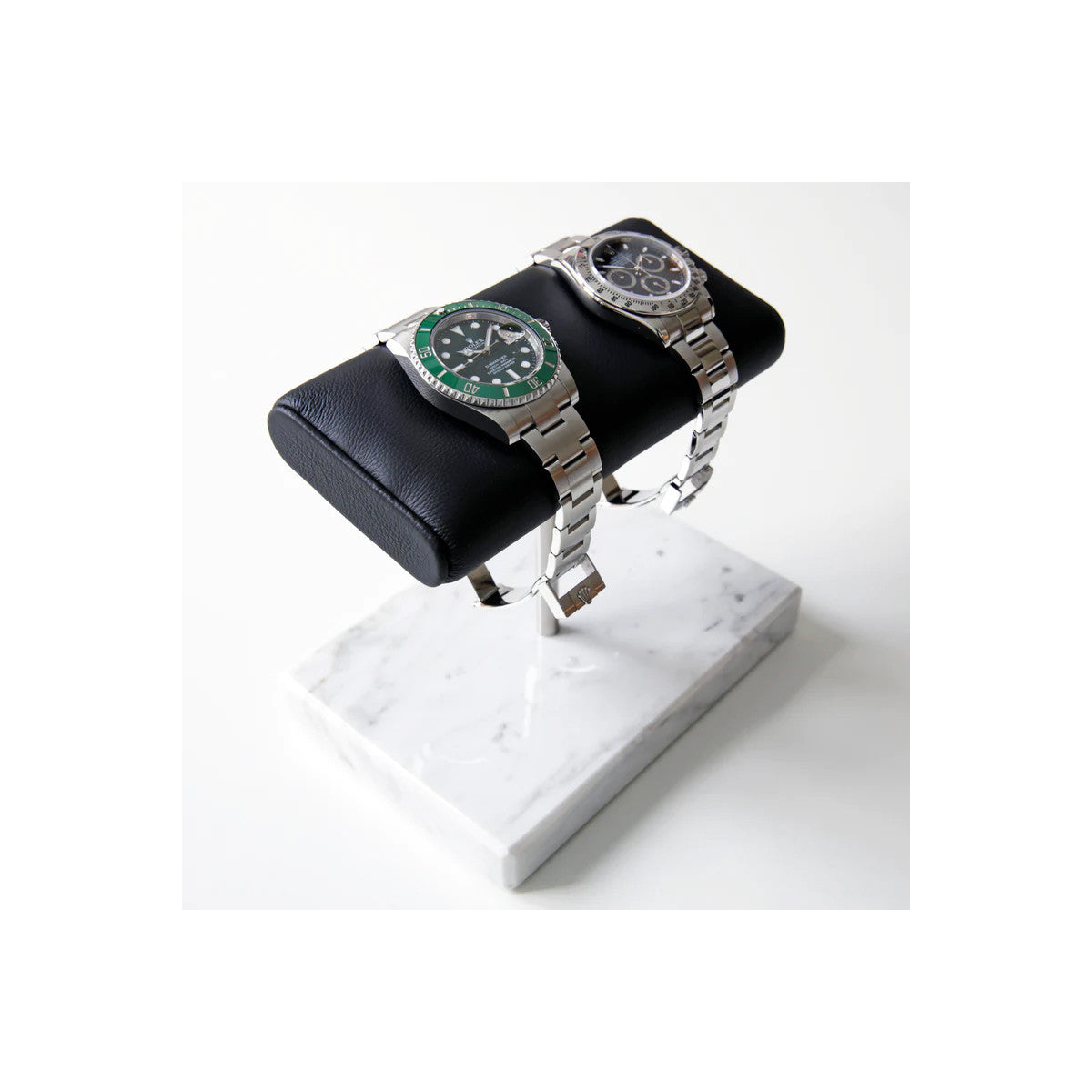 WATCH DISPLAY STAND – WHITE MARBLE