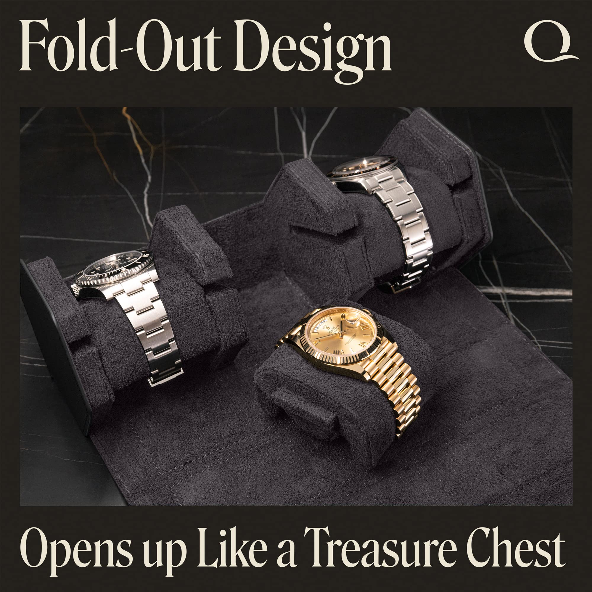 CASE 3 WATCHES - HEXAGONAL