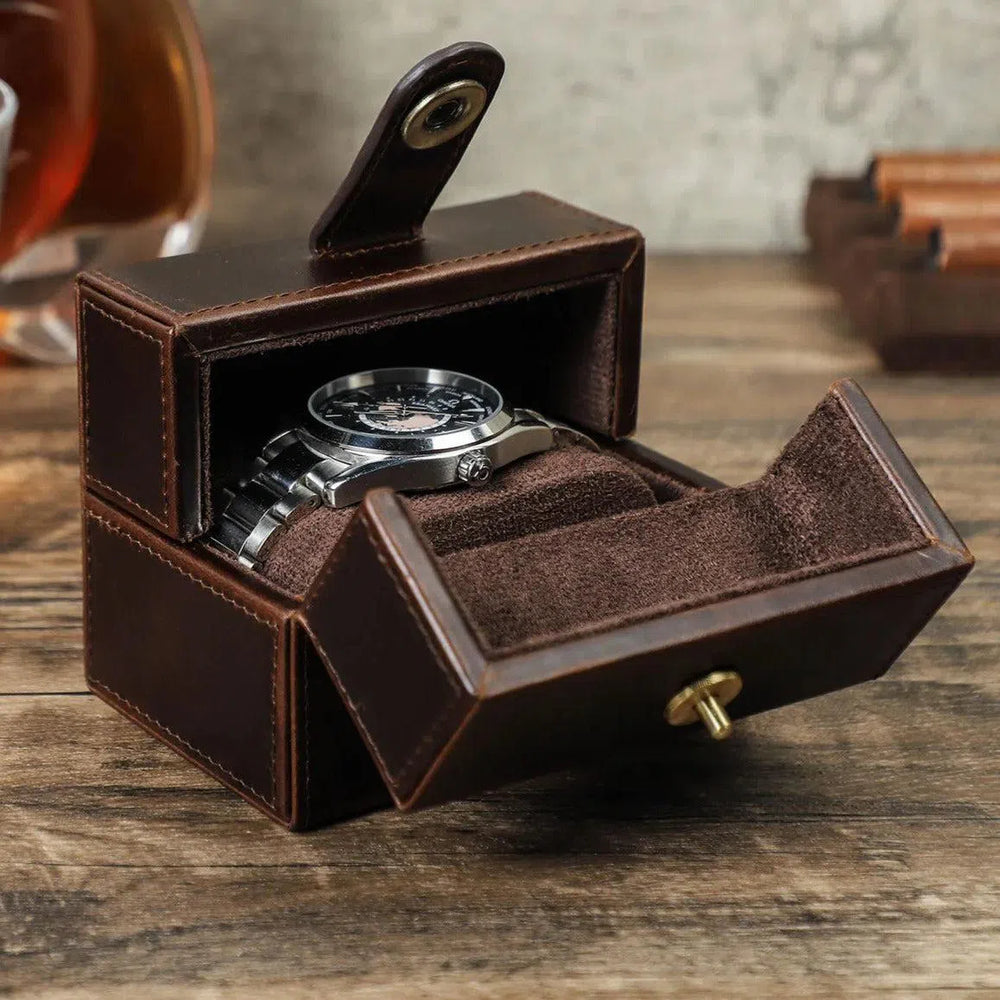 WATCH BOX - LEATHER "THE CHEST"