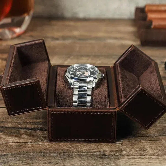 WATCH BOX - LEATHER "THE CHEST"
