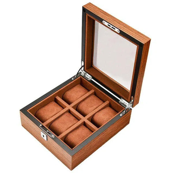 WOODEN WATCH BOX - SAVANNAH