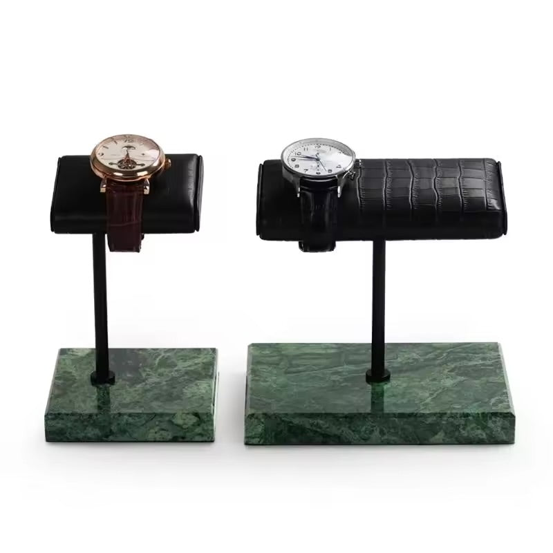WATCH DISPLAY - GREEN MARBLE