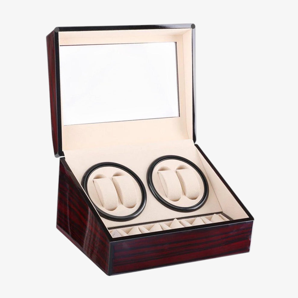 4 WATCH WINDER - WOOD